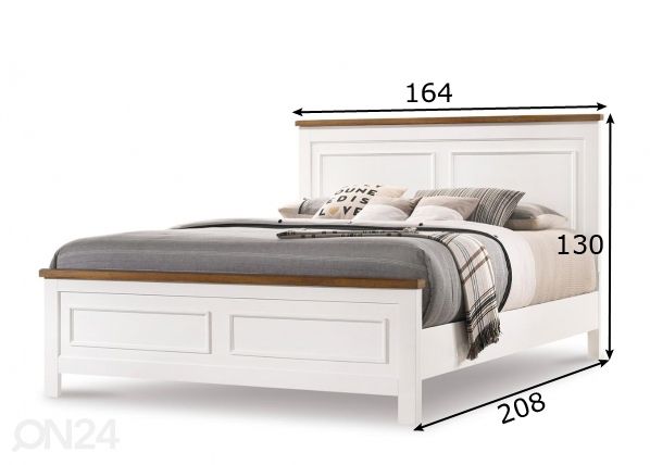 Кровать (queen) 155x200 cm размеры