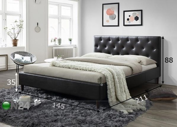 Кровать 140x200 cm размеры