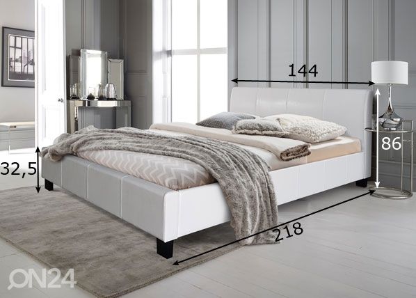 Кровать 140x200 cm размеры