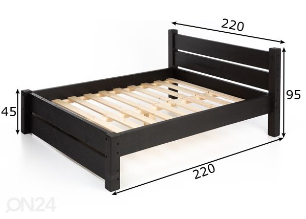 Кровать 200x200 cm размеры