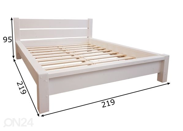 Кровать 200x200 cm размеры