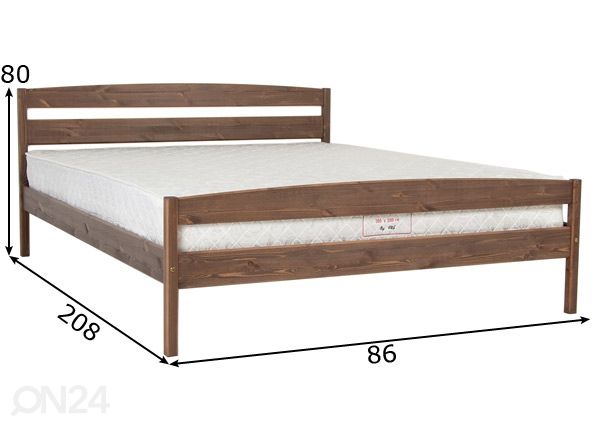 Кровать 80x200 cm размеры