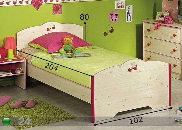 Кровать Miss Griotte 90x200 см размеры