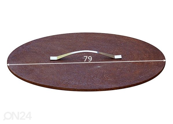 Крышка для очага Ø 79 см размеры