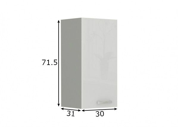 Кухонный шкаф (верхний) 30 cm размеры