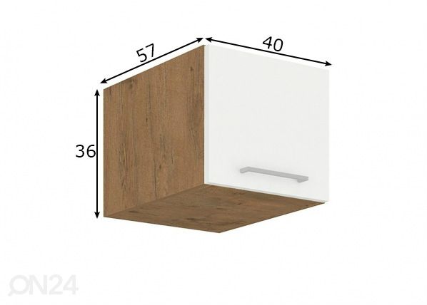Кухонный шкаф (верхний) 40 cm размеры