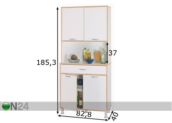 Кухонный шкаф размеры