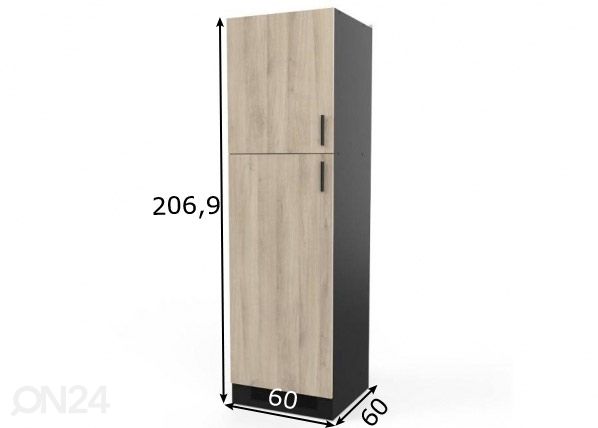 Кухонный шкаф Origan 60 cm размеры