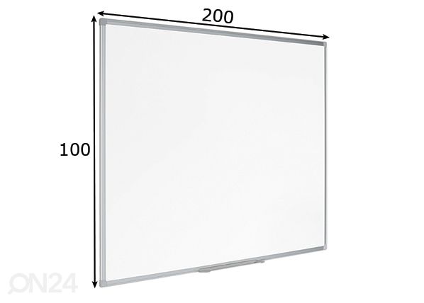 Магнитная доска Bi-office Earth 200x100 cm размеры