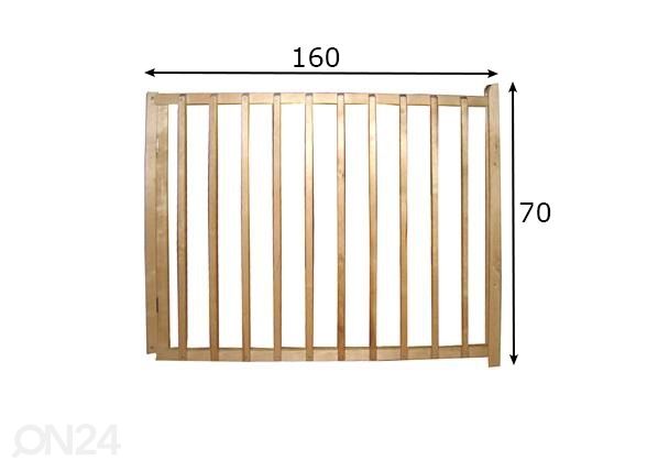 Манеж-перегородка 160 cm размеры