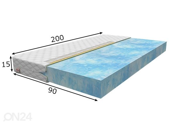 Матрас 90x200 cm размеры