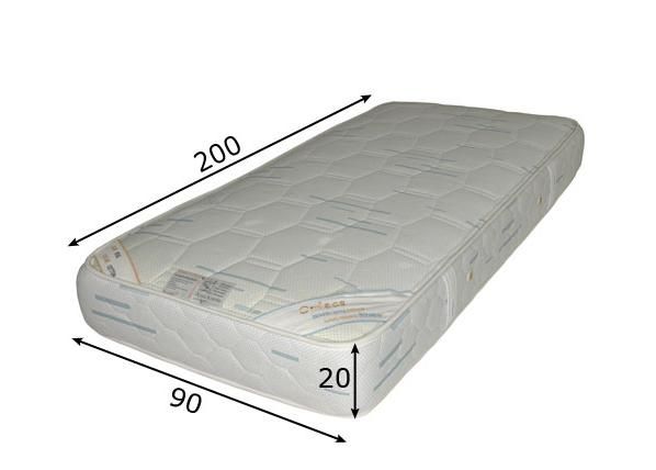 Матрас Orfeas 90x200 cm размеры