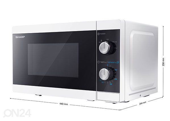 Микроволновая печь Sharp размеры