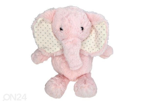 Мягкая игрушка слон розовый 37 см