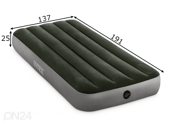 Надувной матрас с насосом Intex Dura-Beam Downy Airbed размеры