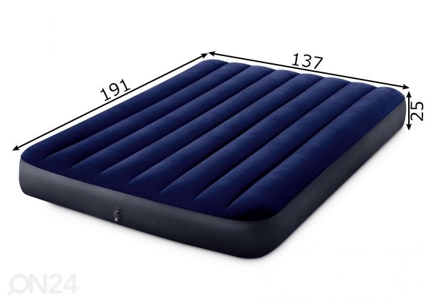 Надувной матрас Intex Classic Downy Airbed размеры