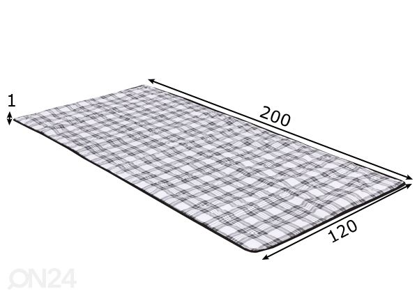 Наматрасник влагостойкий 120x200 cm размеры