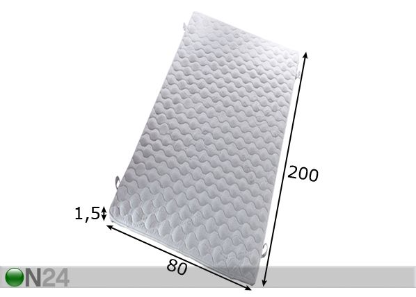Наматрасник Top Hygienic Memory 80x200 cm размеры