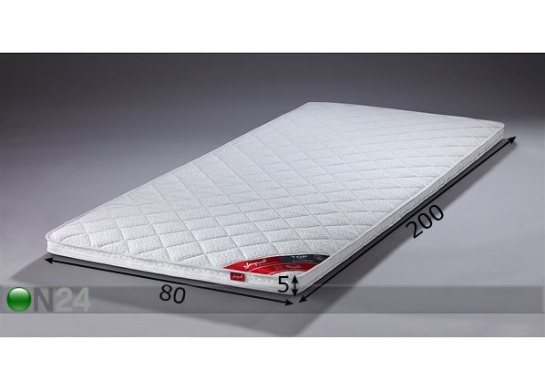 Наматрасник TOP Profiled foam 80x200 cm размеры