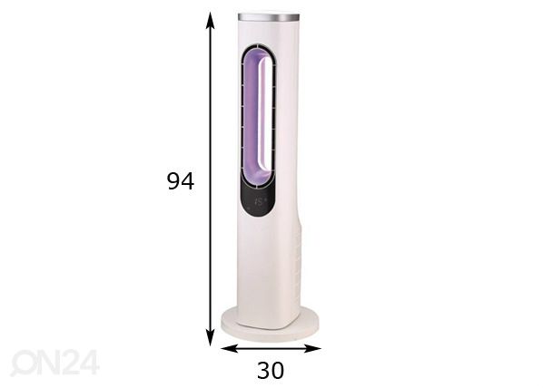 Напольный вентилятор Teratu 2 в 1 размеры