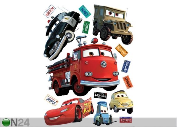 Настенная наклейка Disney Cars 65x85 cm