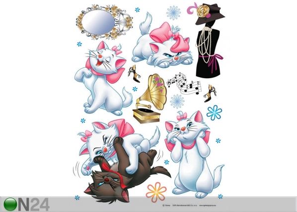 Настенная наклейка Disney cats 65x85 см