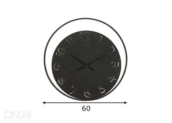 Настенные часы размеры