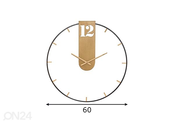 Настенные часы 60 cm размеры