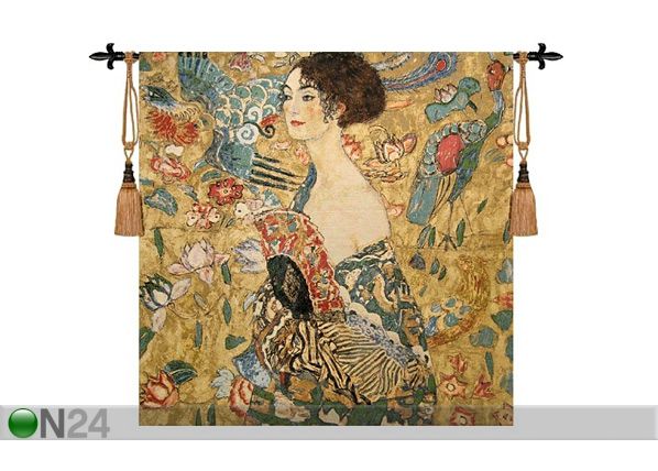 Настенный ковер Гобелен Lady 134x134 cm