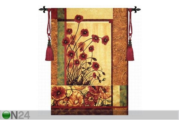 Настенный ковер Гобелен Poppies 135x107 см