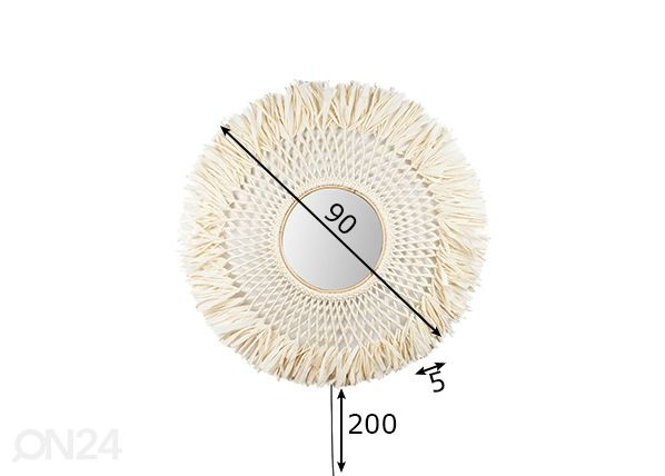 Настенный светильник Boho LED размеры