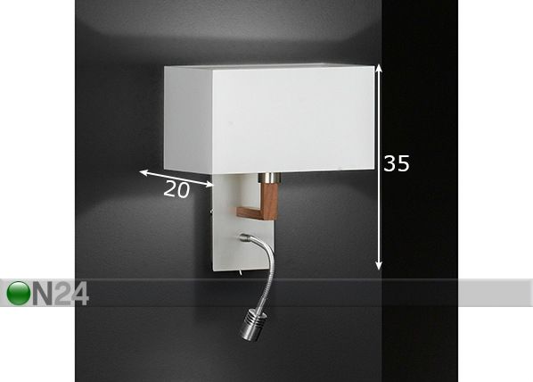 Настенный светильник Casta LED размеры