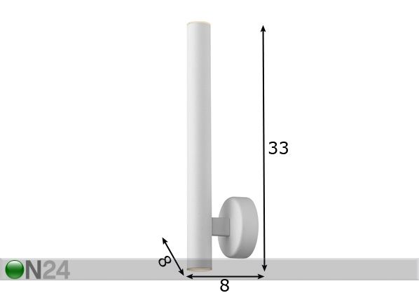 Настенный светильник Loya White-II LED размеры