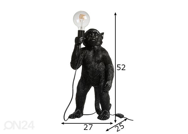 Настольная лампа Ape размеры