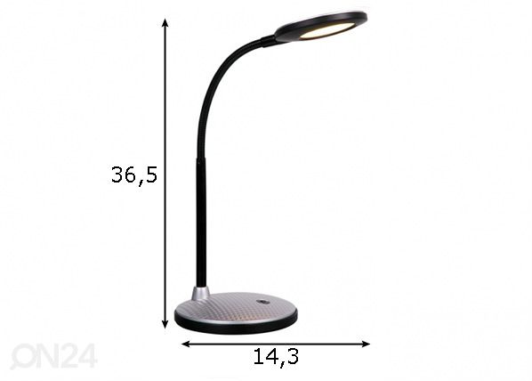 Настольная лампа Point размеры
