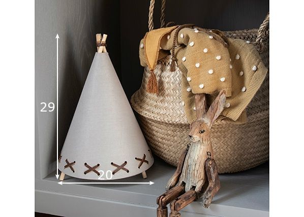 Настольная лампа Tipi размеры