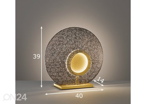 Настольная LED лампа Mina размеры