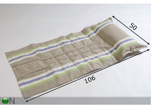 Натуральный Мат здоровья 50x106 см размеры