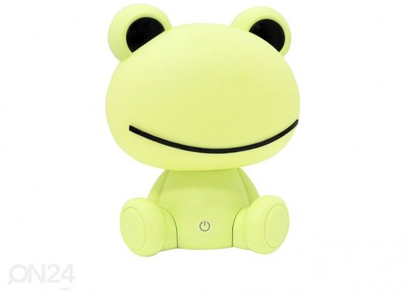 Ночник Frog LED, зеленая