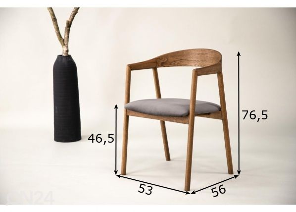 Обеденные стулья Långön, 2 шт размеры