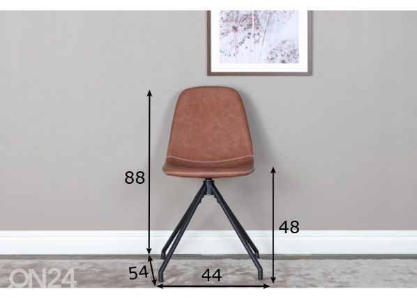 Обеденные стулья Polar, 2 шт размеры