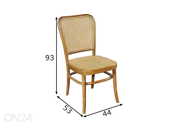 Обеденный стул Sit&Chair размеры