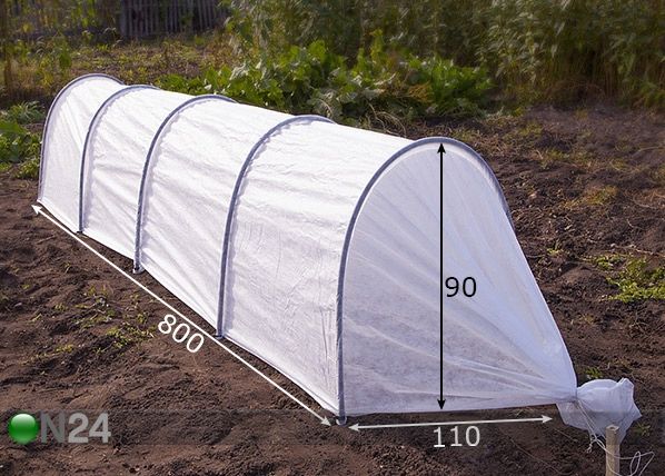 Парник Agrohex 1.1x8 м размеры