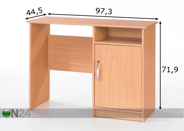 Письменный стол Function размеры