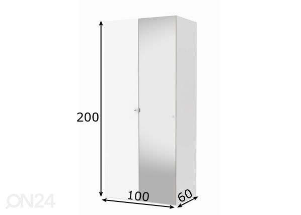 Платяной шкаф Save h200 cm размеры