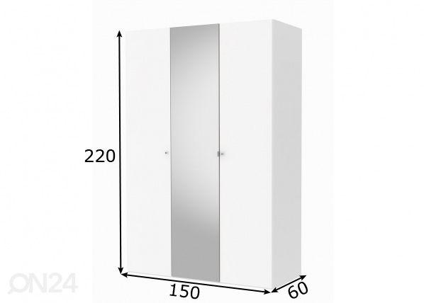 Платяной шкаф Save h220 cm размеры