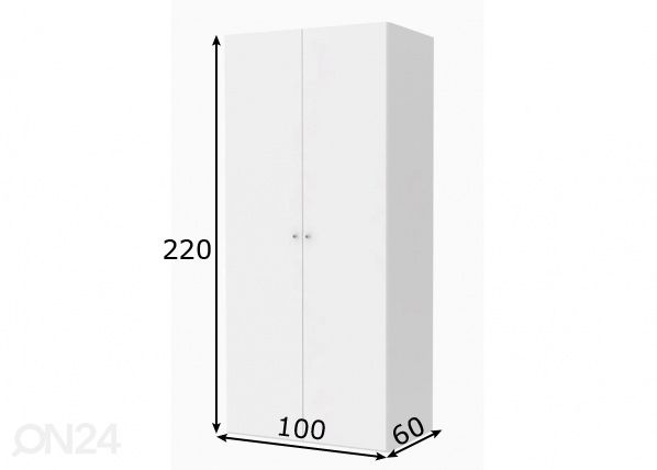 Платяной шкаф Save h220 cm размеры