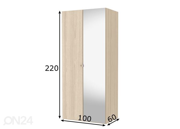 Платяной шкаф Save h220 cm размеры
