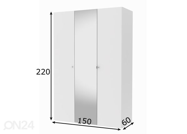 Платяной шкаф Save h220 cm размеры