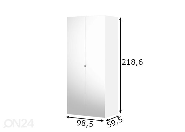 Платяной шкаф Save h220 cm размеры